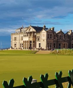 The Royal & Ancient Golf Club Of St Andrews Paint By Number