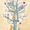 The Tree of Cat Life paint by number