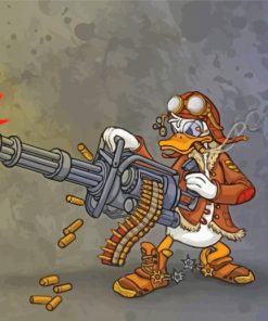 The Soldier Duck Paint By Number