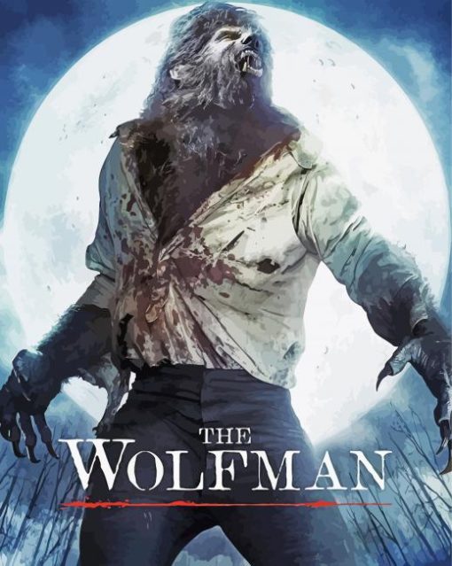 The Wolfman Poster Paint By Number