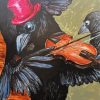 Violinist Black Crow Art paint by numbers