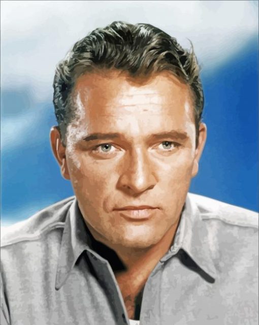 Welsh Actor Richard Burton Paint By Number