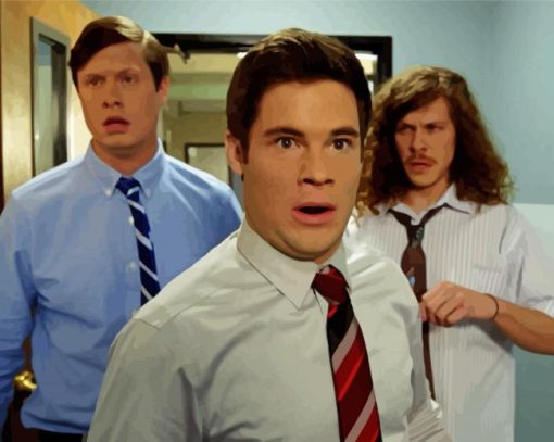 Workaholics Characters Paint By Number