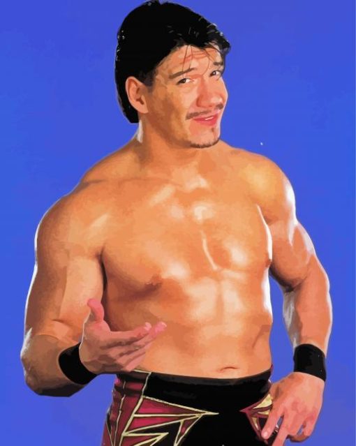 Wrestler Eddie Guerrero Paint By Number