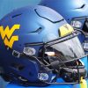 Wvu Football Blue Helmet Paint By Number