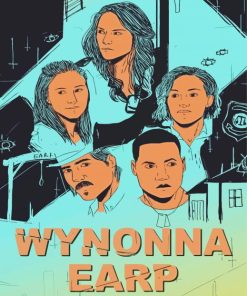 Wynonna Earp Illustration Poster Paint By Number