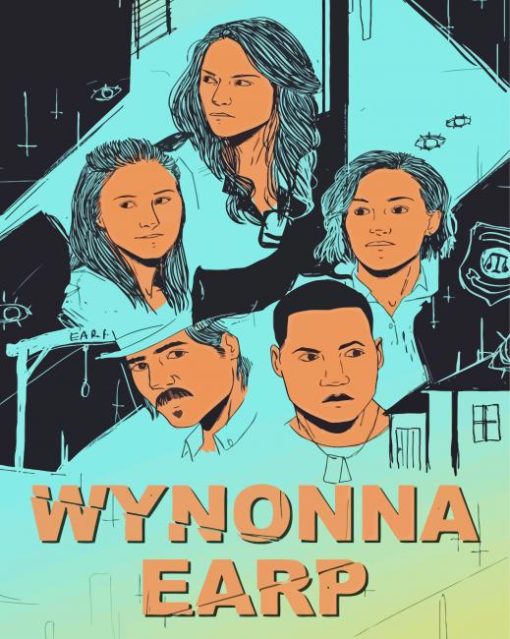 Wynonna Earp Illustration Poster Paint By Number