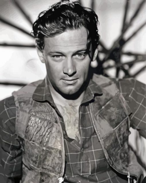 Young William Holden Paint By Number