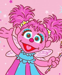 Abby Cadabby Art Paint By Number