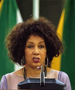 Aesthetic Lindiwe Sisulu Paint By Number