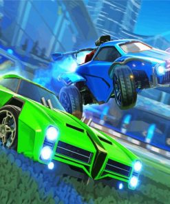 Aesthetic Rocketleague Game Paint By Number