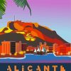 Alicante Costa Blanca Poster Paint By Number