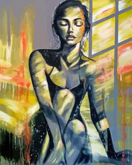 Beautiful Woman Elena Kraft Paint By Number