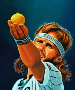 Bjorn Borg Paint By Number