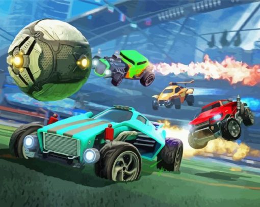 Cool Rocketleague Paint By Number