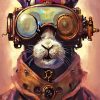 Fantasy Steampunk Rabbit Paint By Number