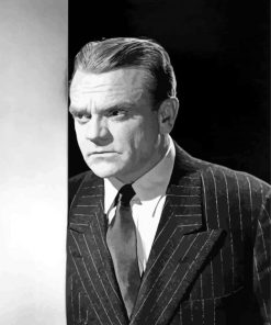 Monochrome James Cagney Paint By Number