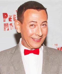 The Comedian Paul Reubens Paint By Number