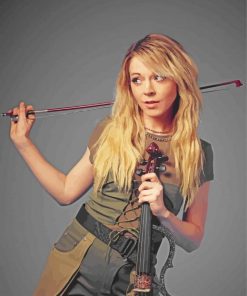 The Violinist Lindsey Stirling Paint By Number