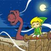 the wind waker game character art paint by numbers