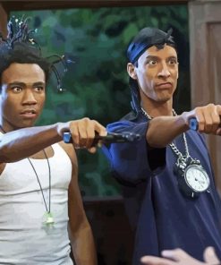 Troy And Abed Community Paint By Number