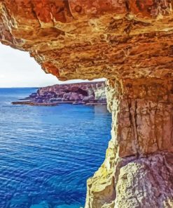 Cyprus Cape Greco Paint By Number