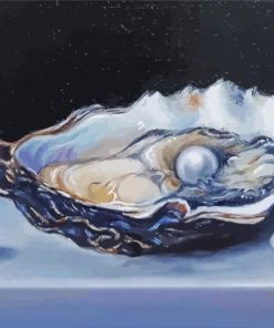 Oyster And Pearls Paint By Number