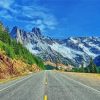 Road To North Cascades National Park Paint By Number