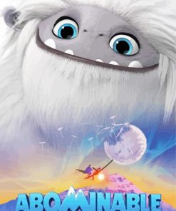 Yeti Abominable Poster Paint By Number