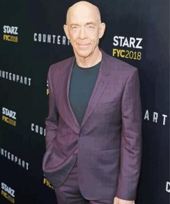 Aesthetic Jk Simmons Paint By Number