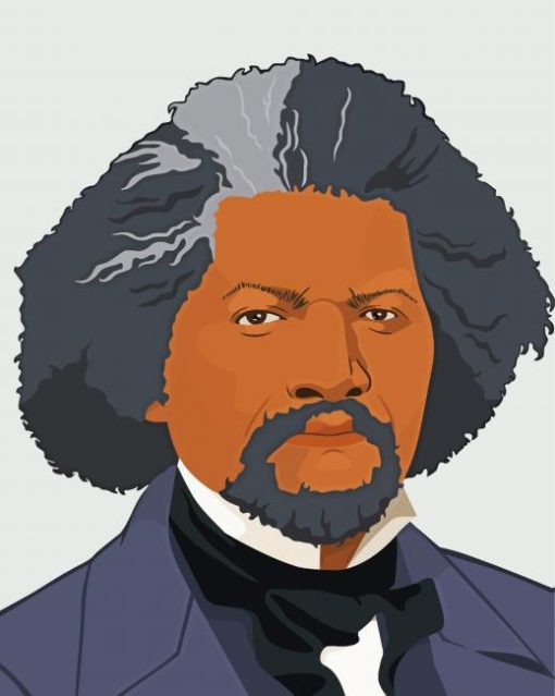 Frederick Douglass Art Paint By Number