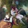 Scale Of Love Jean Antoine Watteau Paint By Number